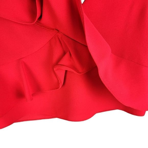 Zara Trafaluc Collection Cropped Top with Frills - Picture 5 of 8